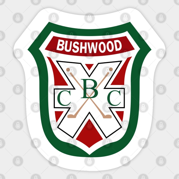 Bushwood Country Club Sticker by Meta Cortex